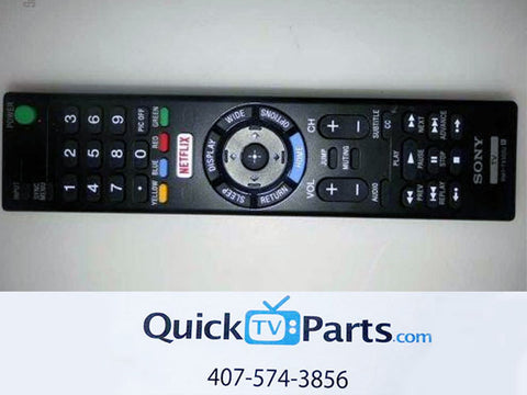SONY KDL48R510C TV REMOTE CONTROL RMT-TX102U