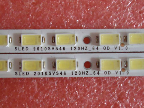 SAMSUNG SLED 2010SVS46 120HZ_64 ( 2 ) LED STRIPS FOR UN46C6400RFXZA