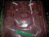 Vizio E75-E3 Wiring Harness & Control Buttons/IR LVDS Ribbon