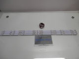 TCL 40FS3750TFAA OEM40LB03_LED3030 LED Strips - 3 Strips WITH WIRES