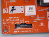 SHARP LC-52D64U INVERTER BOARD 3 & 4 RUNTKA329WJZZ / RUNTKA330WJZZ