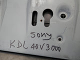 Sony KDL-40V3000 OEM TV Stand/Base WITHOUT SCREWS