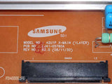 SAMSUNG PN42B450B1D X-MAIN BOARD BN96-09749A (LJ92-01583A)