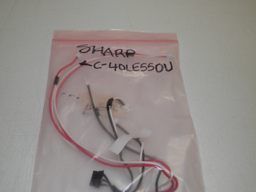 SHARP LC-40LE550U WIRING HARNESS FOR LED BACKLIGHT STRIPS