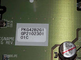 JVC GD-V4211PCE X MAIN BOARD PKG42B2G1 (942-200433, GP2105074)