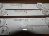 Vizio E55-E2 I-5500WS80131-R-V4 / I-5500WS80131-L-V4 Replacement LED Strips (10)