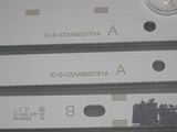 Vizio  E65-E0 IC-B-VZAA65D761A/B Replacement LED Backlight Strips (12)