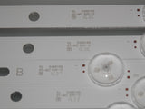 Vizio  E65-E0 IC-B-VZAA65D761A/B Replacement LED Backlight Strips (12)