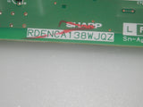 SHARP LC-26D4U LC-26D4UJ LC-26DA5U POWER SUPPLY RDENCA138WJQZ