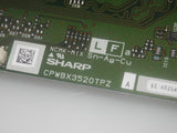 SHARP LC-46D62U LC-46XD1E T-CON BOARD CPWBX3520TPZA