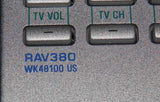 Yamaha RAV380 WK48100US Home Theater Remote Control