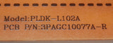 LG 55 EAY62512801 (PLDK-L102A) Power Supply / LED Board