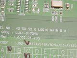 Samsung PPM42S3X/XAA BN96-00710A (LJ92-00817A) Main Logic CTRL Board