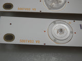 Insignia NS-50D420NA16 500TV03 V0 CX-50S12E01 LED Backlight Strips (8)