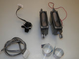 SAMSUNG PN43F4500AFWIRING HARNESS , CONTROL BUTTON AND  BN96-25571A SPEAKERS SET