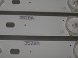 RCA LED40G45RQ  D-KJAB40D486 BACKLIGHT LED STRIPS (4)
