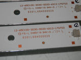 Sceptre K65 SYTV58DC 6501L684000020 BACKLIGHT LED STRIPS (12)