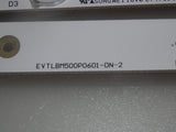VIZIO D50U-D1 LED REPLACEMENT BACKLIGHTS EVTLBM500P0601-DN-2