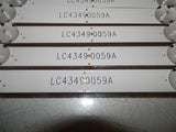 LG 43UJ6300-UA LC43490059A Replacement Backlight LED Strips (3)