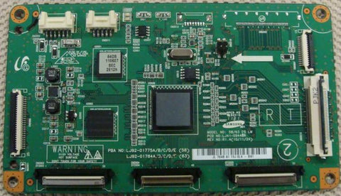 SAMSUNG PN64D8000, LJ92-01784B MAIN LOGIC CONTROL BOARD