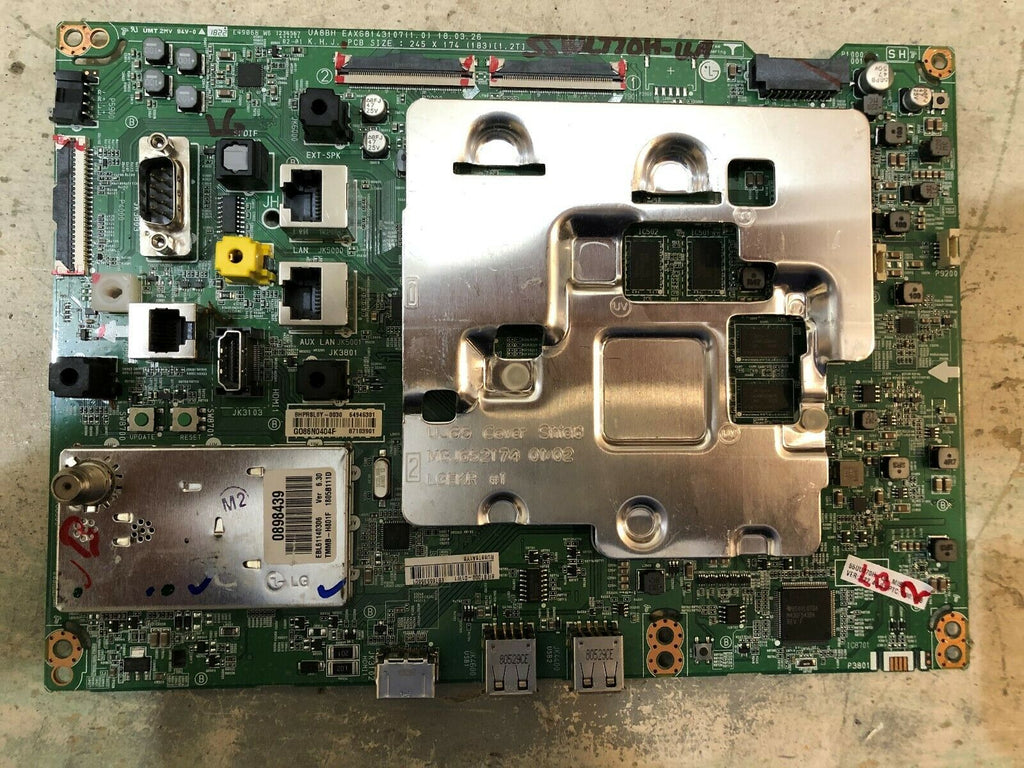 LG 55UU670H-UA MAIN BOARD EBT65243313 64686756 86902101 EAX68143101(1.0)