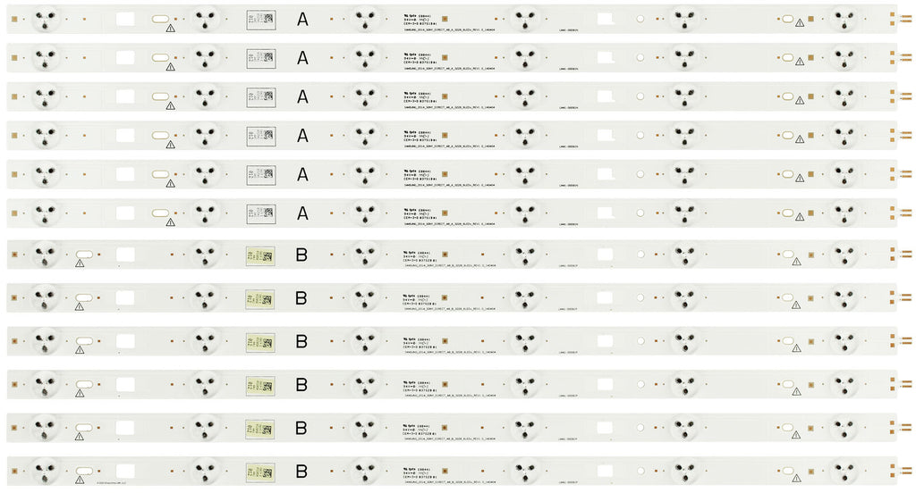 Sony LM41-00091N/LM41-00091P LED Backlight Strips (12) Sony	KDL-48R480B	 KDL-48W600B