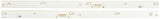 Samsung BN96-42456A/42457A Edge Lit LED Backlight Strips (2) w/panel plate