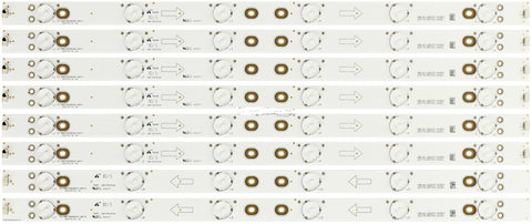 Sanyo 006-P2K1972A TCL-462C750(B3310)-6EA-L LED Backlight Strips for DP42D24 DP42D23 FW42D25T (8)