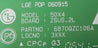 VIZIO VP50HDTV10A EBR36223801 (EAX34151701, EAX34151801) ZSUS BOARD