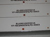 HITACHI 60HR332M05A0 V4 Backlight Strips for 60RH2 (10) pcs.LED BACKLIGHT STRIPS