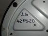 LG 42PG20 TV STAND ASSEMBLY WITH SCREWS