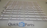 Samsung UN50MU6070FXZC BN96-39657A/BN96-39658A LED Backlight Strips (12)